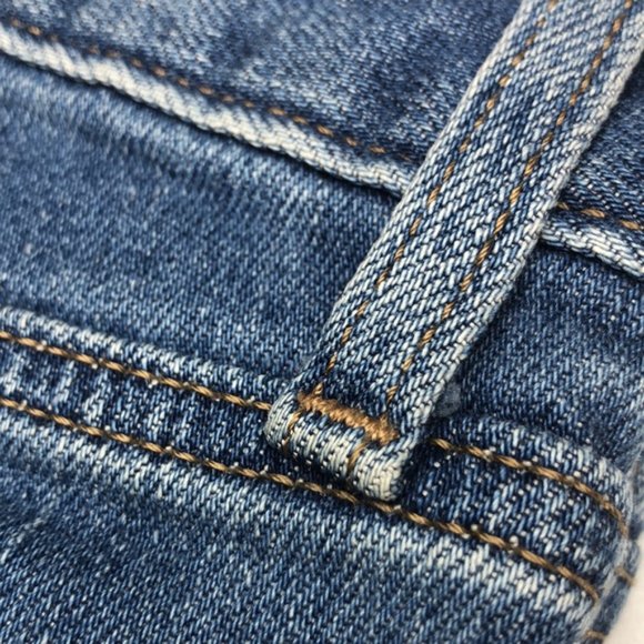 PREMIUM MENS UNIQLO DISTRESS STRAIGHT JEANS 33x32 😎 - Picture 8 of 9